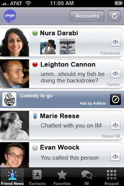 Review: Pinger, the Social Dialer for iPhone