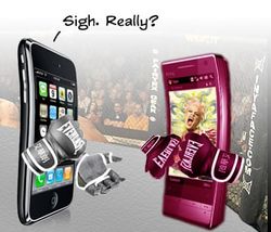The Competition: Microsoft "is so!" Making a Pink Zune Phone to Take on the iPhone?