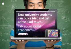 Apple Edu Promo: Buy a Mac - Get a Free iPod touch