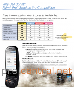 When Sprint Picks the Categories, Palm Pre Wins vs. iPhone!