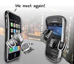 Only You Can Help the iPhone Beat the BlackBerry Tour!