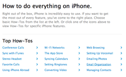 Apple Posts iPhone 3G S How To Guides