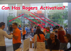 Rogers Customers: Prepare for a Long Wait. Everybody Else: Smile