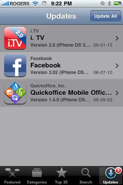 Quick App Updates: Facebook 3.02, QuickOffice 1.4, i.TV 2.0