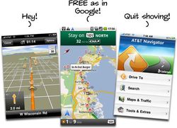 Free Google Maps Navigation coming to iPhone... eventually