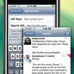 WordPress and Tumblr show iPhone Tweetie and Twitterrific Not Just for Twitter Anymore