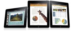 Apple's iWork for iPad, Pages, Numbers, Keynote, now in US App Store