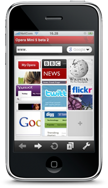 Opera Mini for iPhone -- SPE at Mobile World Congress 2010