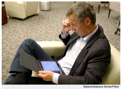 Norway's Prime Minister, NSA's 3-star General -- iPad users!