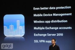 Apple ups Enterprise support in iPhone 4.0