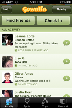 Gowalla for iPhone - app review