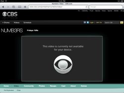 CBS bringing video to iPad via HTML5