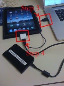 iPad with Spirit jailbreak gets external HDD access