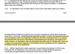 Apple Slightly Changes Terms in Section 3.3.2 Dealing With Cross-Compiling and Use of Interpretors