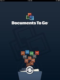 Documents to Go for iPad- app review