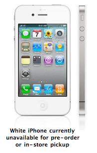 Expect white iPhone 4 when you see it...