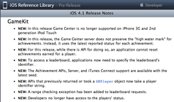 Game Center will not support iPhone 3G and 2nd generation iPod touch?