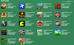 App Store adds Game Center games section