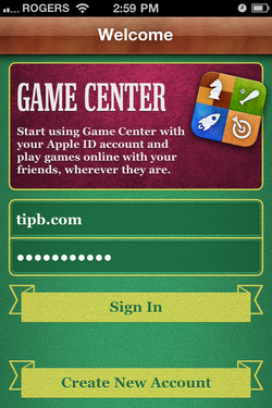 What's your Game Center ID? [Waiting for games]
