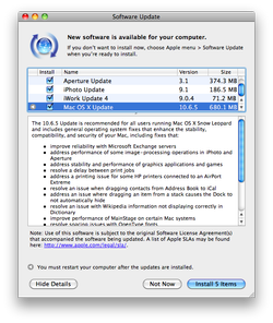 Apple releases Mac OS X 10.6.5 ahead of iOS 4.2