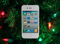 Put a white iPhone 4 on your tree this Christmas!