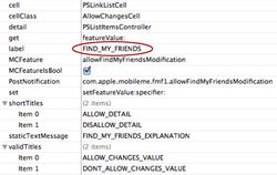 Find My Friends feature hidden in iOS 4.3?