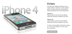 Verizon iPhone now available for order online