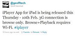 BBC iPlayer app for iPad to arrive this Thursday, all set for the iPad 2 high-res screen?