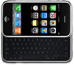 Apple prototyping iPhone with physical keyboard?!