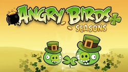 Angry Birds Seasons getting a St. Patricks Day update