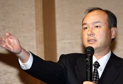 Softbank to offer free phones and calls for earthquake and tsunami orphans in Japan.
