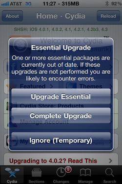 Cydia 1.1 update now live!