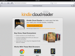 Amazon announces Kindle Cloud Reader web app for iPad, Mac, Windows