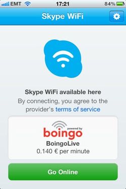 Skype WiFi
