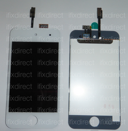 More white iPod touch 5 parts surface