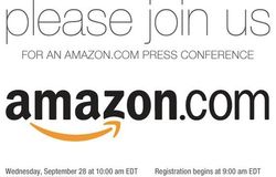 Amazon holding a press conference on September 28, is it to announce its iPad competitor?