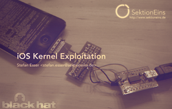 I0n1c's Black Hat iOS Kernel Exploitation presentation available to download [jailbreak]