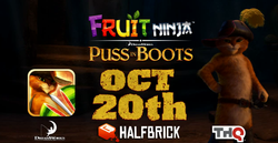 Fruit Ninja Puss in Boots coming to iPhone and iPad [video]