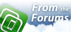 Forums: Random app appearances, Contacts in the cloud