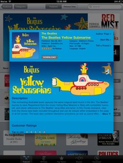 The Beatles Yellow Submarine book now available for free on iTunes