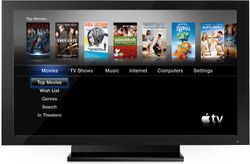 Apple TV doing well, 2.8 million sold last year with record sales in December
