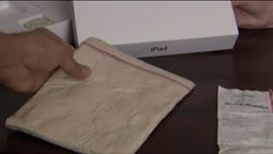 iPad 2 swapped with modelling clay and sold in Vancouver Future Shop store