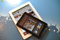 Tablet (read: iPad and Kindle) ownership almost doubled over the holidays