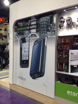 Eton Mobius battery cases for iPhone features solar charging