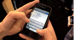 Hands on with the Invisible Keypad for iPhone prototype