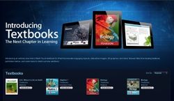 Apple adds Textbooks to the iBookstore