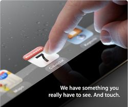 Apple iPad event set for March 7, 10am PT