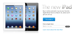 How is your new iPad pre-ordering going?
