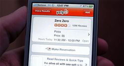 Yelp app now integrated into Siri restaurant searches on iPhone 4S