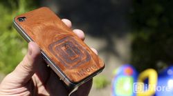 Carved exotic wood skins for iPhone review